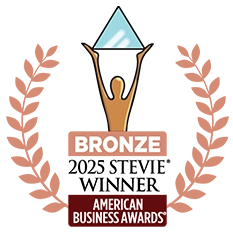 2025 Bronze Stevie ABA badge