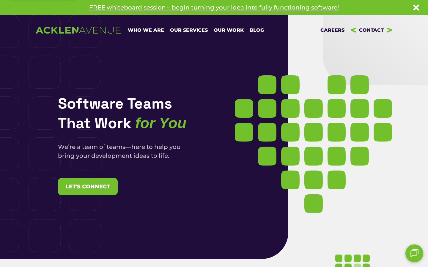 Screenshot of Acklen Avenue